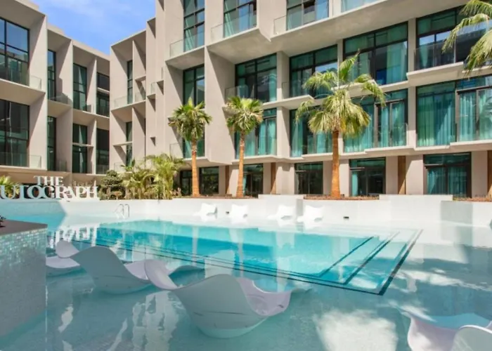 Studio With Balcony And Coworking Space In The Autograph Jvc